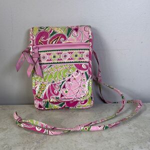 Vera Bradley Pinwheel Pink Mini Hipster